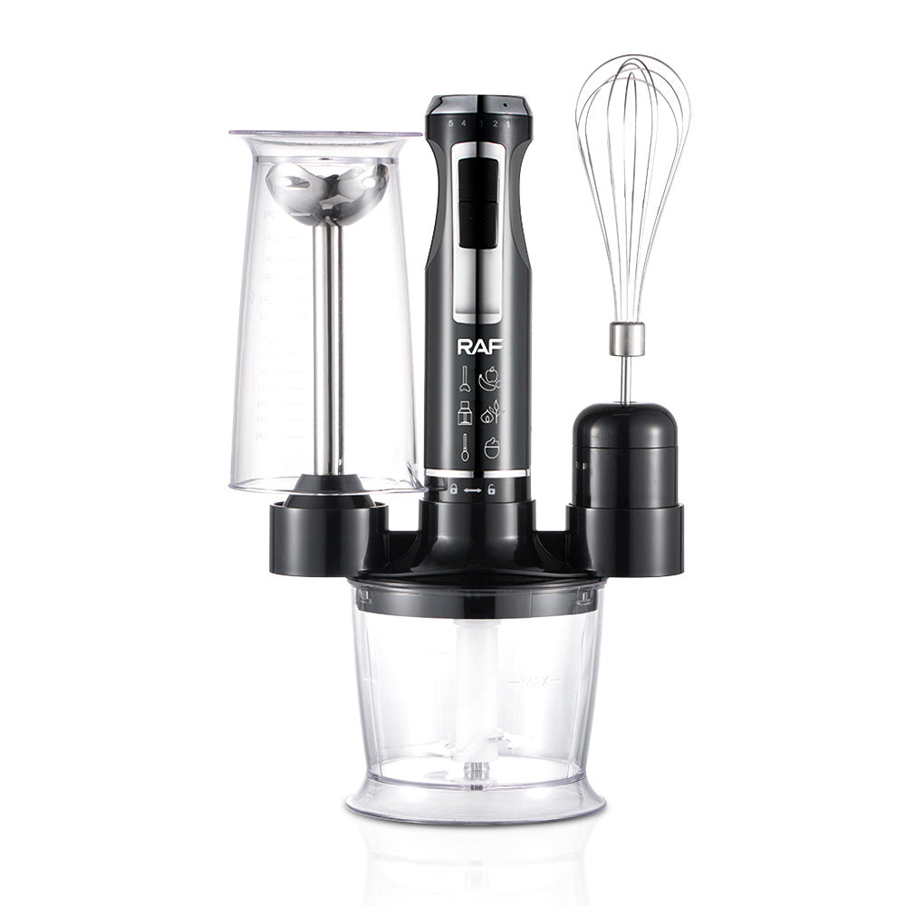 RAF EU Standard Multifunctional Kitchen Handheld Cooking Stick Baby Food Electric Stirring Stick Cooking Machine Juicing and Chopping