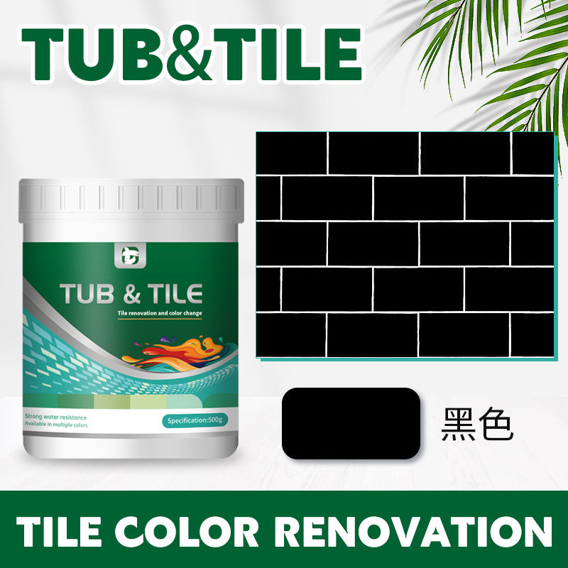 Tile Color Changing Paint Bathroom Kitchen Marble Floor Renovation Color Changing Tile Paint Wear-Resistant Floor Paint