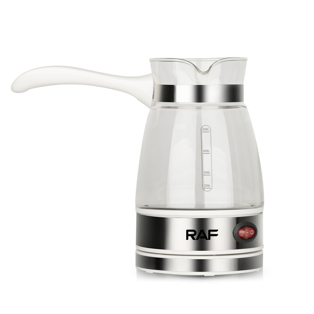 RAF New European Standard Electric Coffee Kettle Water Kettle Heating Transparent Kettle