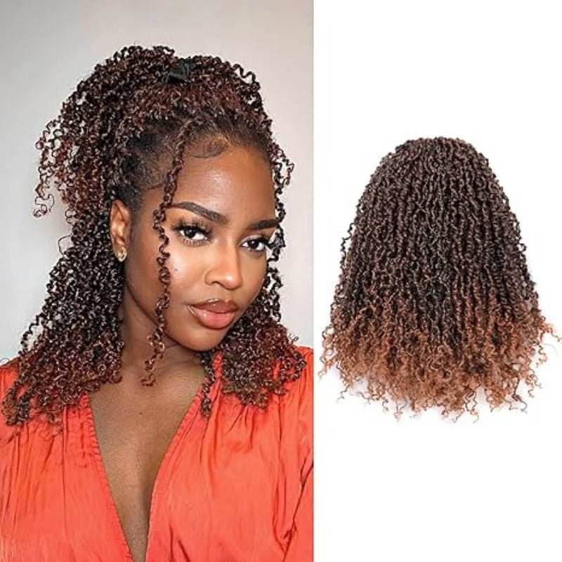 TEMU Hot-selling Export Synthetic Crochet Curly Hair Yanky Twist Instant Noodles
