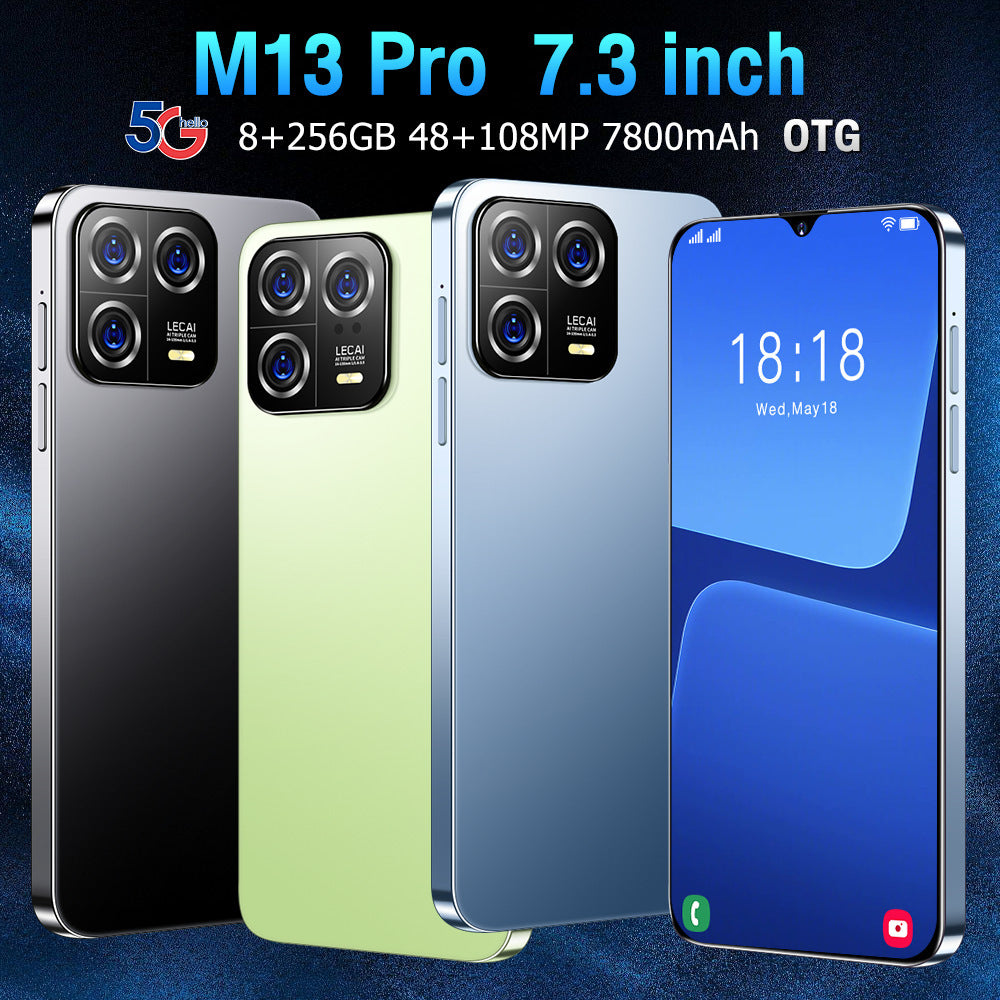 Popular M13Pro Tablet Pc7.3Inch high-definition large-screen Android smart tablet in stock wholesale