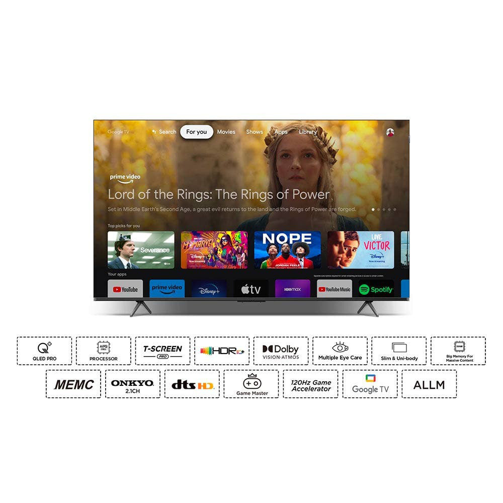 Google Android Smart TV50Inch55Inch65Inch85Inch4KUHD QLED miniLEDtv