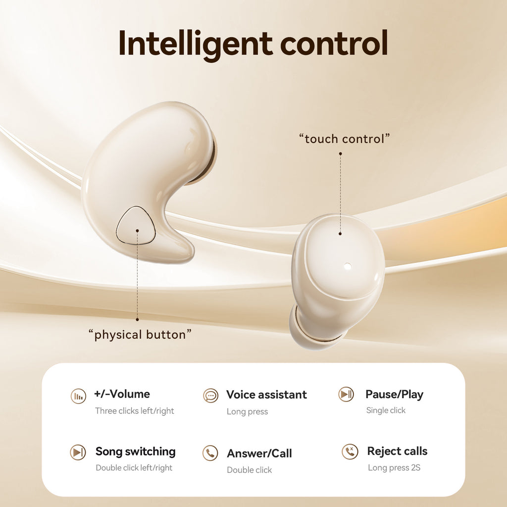 New M1262-in-1 Wireless Sleep Mini Long Battery Life Ultra-High Sound Quality Wireless Bluetooth Earbuds