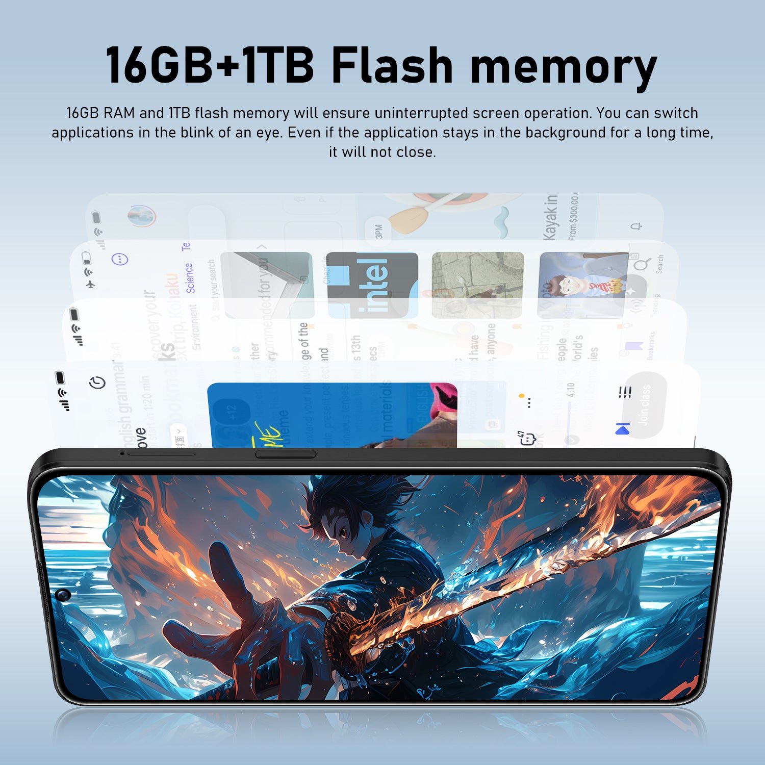 New model exclusive X7 Pro Android Smartphone7.3Super Large Screen16+1T Overseas Version Direct Source Sale