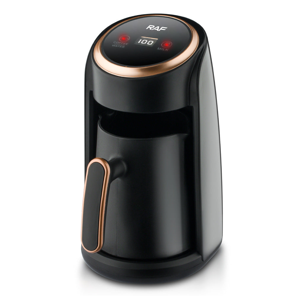 RAF European Standard Turkish Coffee Pot High Temperature Resistant Hot Water Kettle Coffee Maker Visual Tea Maker Milk Warmer