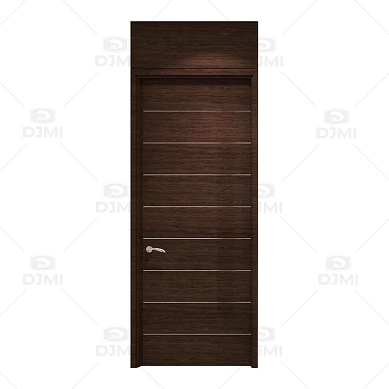 Factory Wholesale Price Interior Wooden Door Home Design Style Interior Single Wooden Door