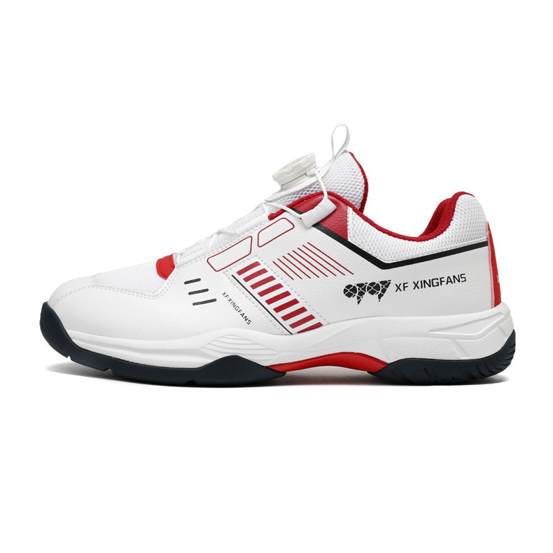 New Large Size Breathable Cushioning Anti-Slip Sneakers Table Tennis Shoes Low-Top Men's Professional Training Badminton Shoes