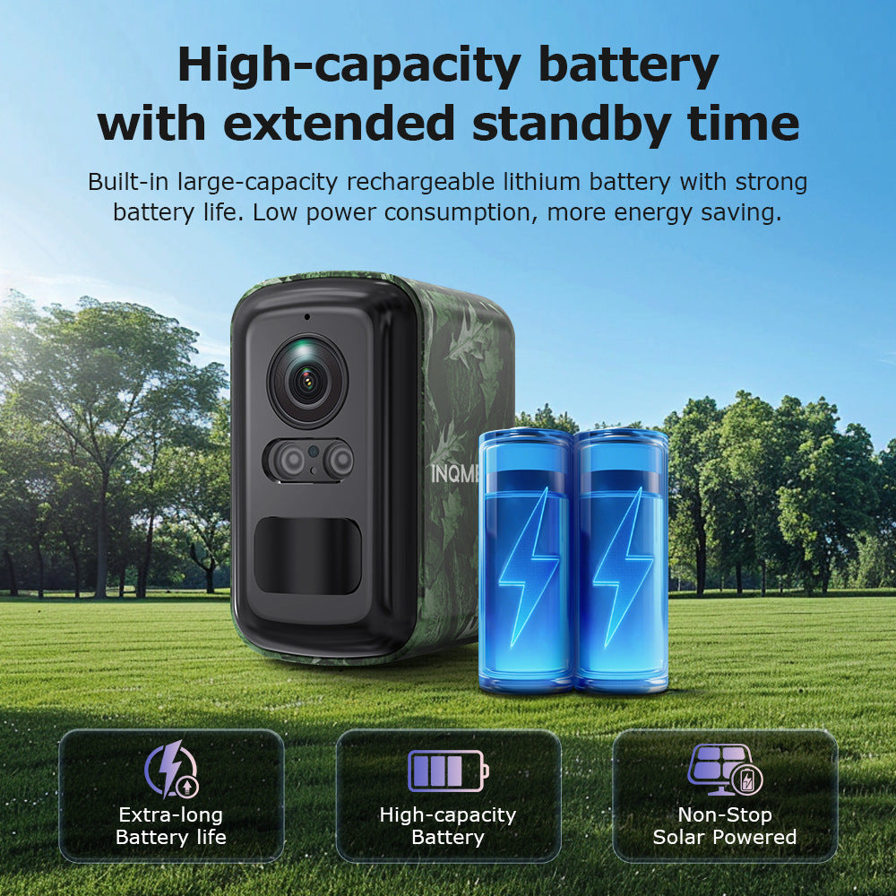 Exclusive Supply4G Solar Camera Outdoor Camouflage Battery Camera3MP High Definition Full Color Night Vision Surveillance