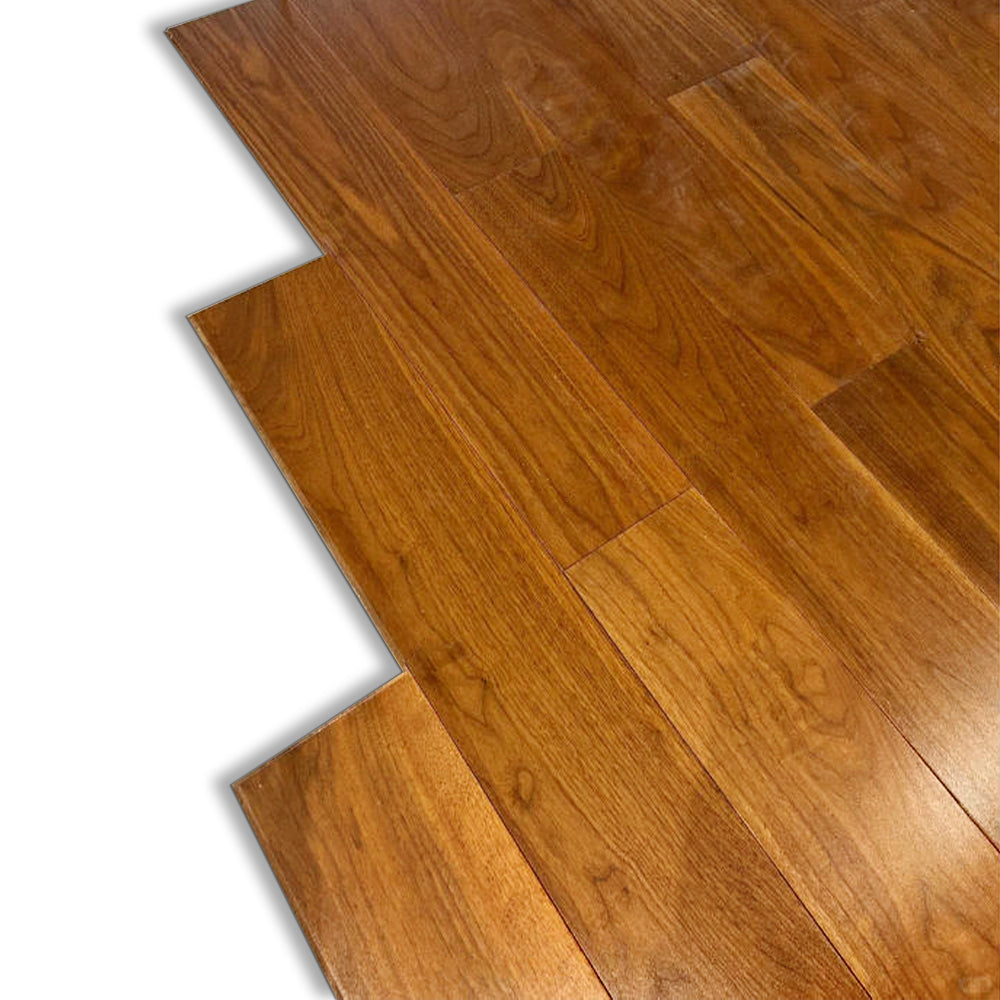 A/AB Grade 14mm Three-Layer Engineered Walnut Flooring UV Coated Stable Multilayer Construction for Outdoor Park Modern