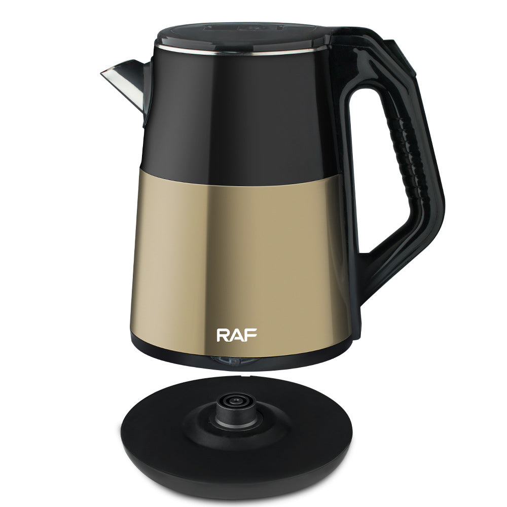 RAF European Standard Stainless Steel2.5L Electric Kettle Automatic Large Capacity Multi-Functional Kettle Overheat Protection