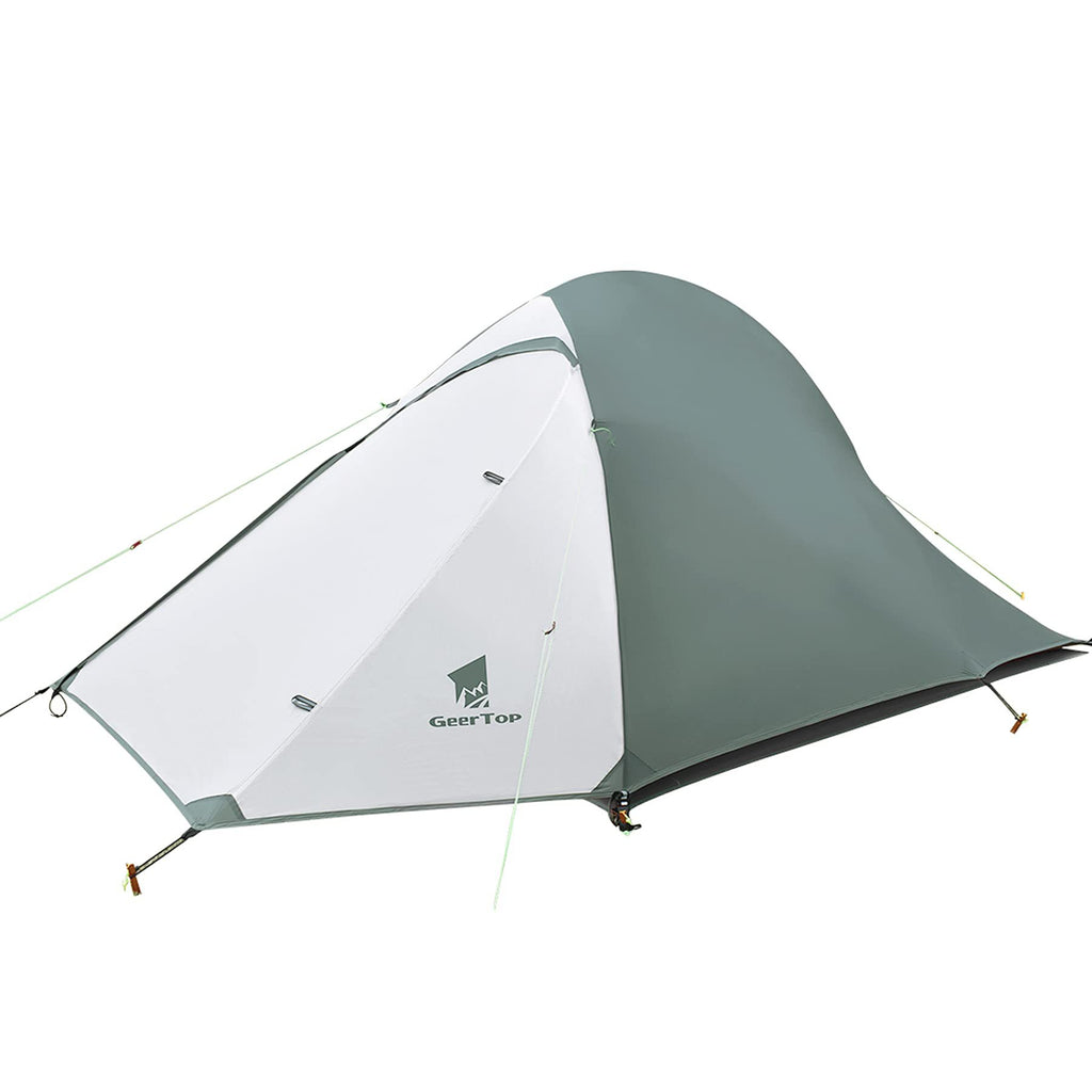 Wholesale Lightweight Hiking Tent Aluminum Pole Single Double Layer Tent Thickened Waterproof Camping Professional Mountaineering Tent Outdoor Camping