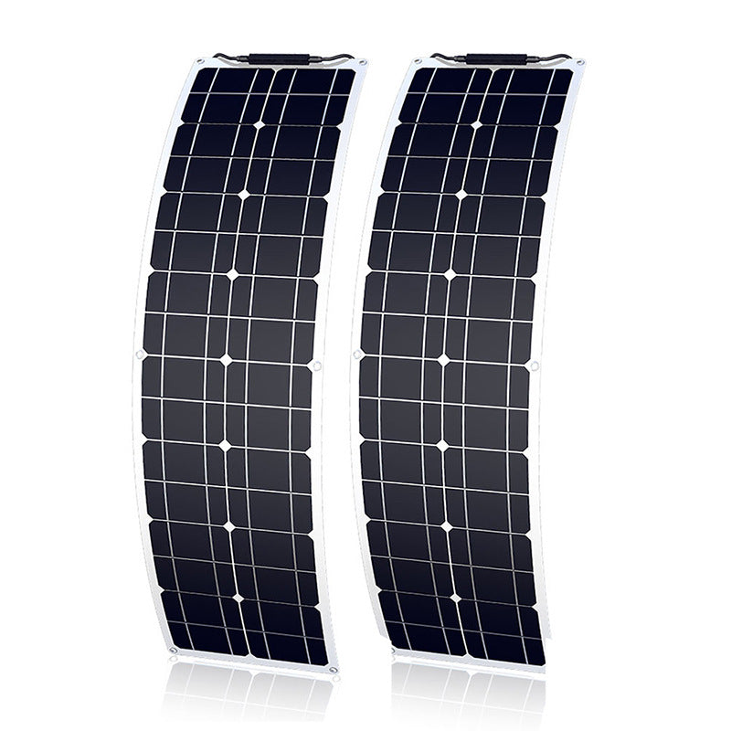 Solar Panel 100W 18V Controller Kit for Car Yacht RV Camper Battery