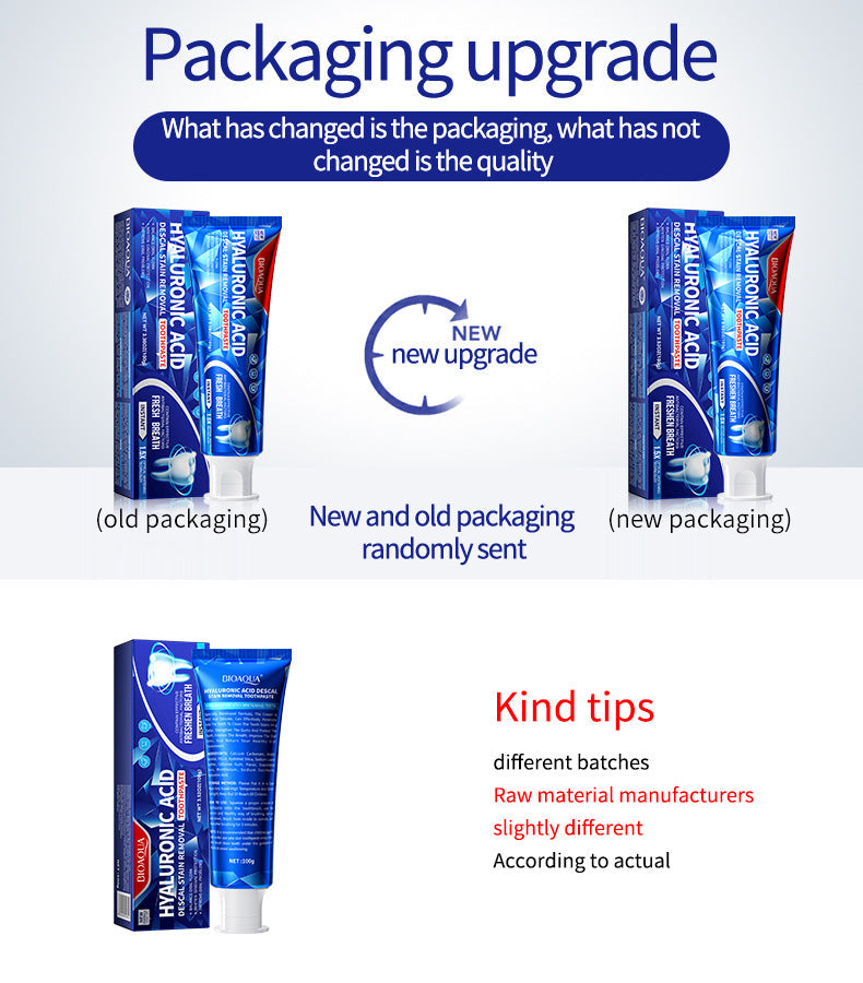 BIOAOUA Baking Soda Gum Care Toothpaste Clean the Mouth and Freshen Breath Genuine Toothpaste Wholesale