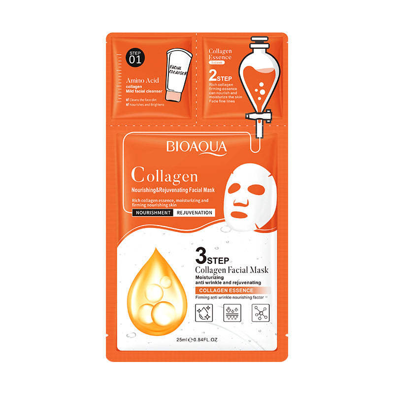 Trilogy Face Mask BIOAOUA Cleansing Facial Cleanser Hydrating Essence  Wholesale