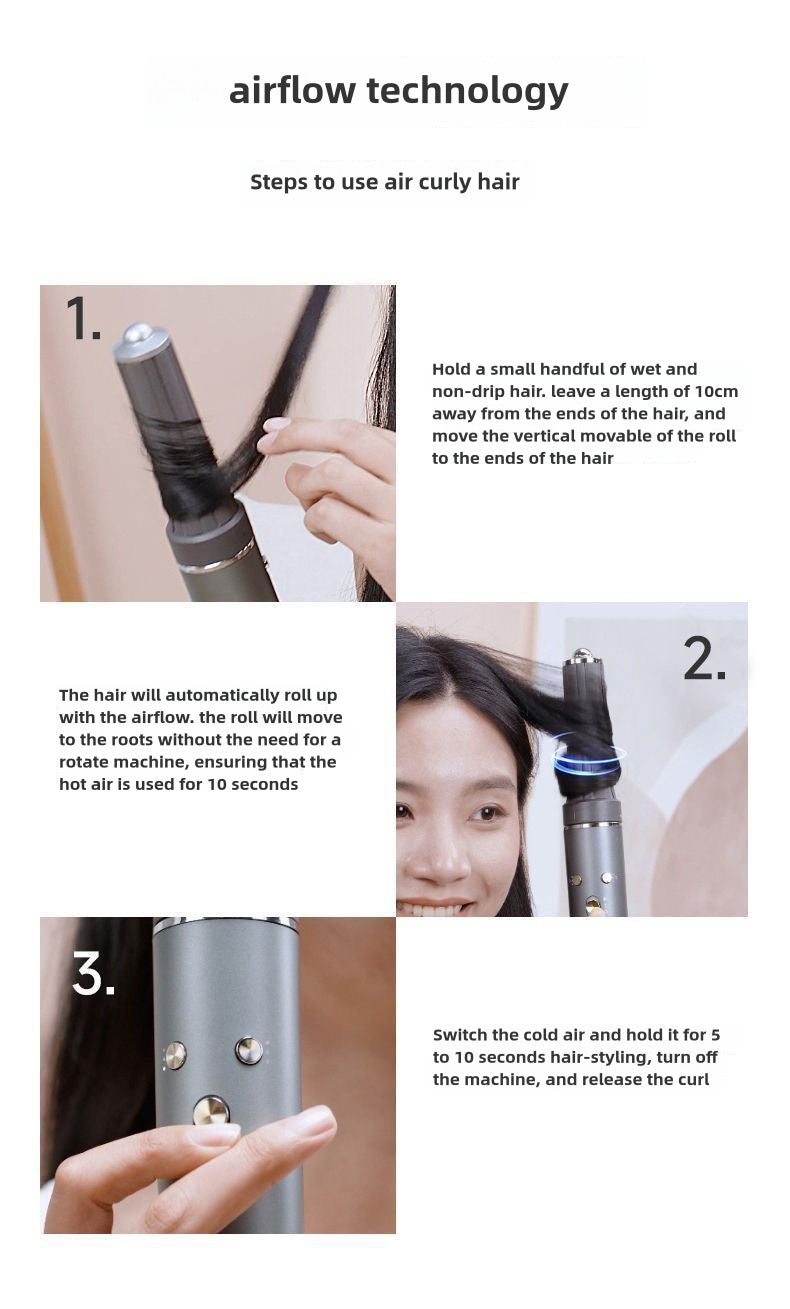 high-power hair dryer negative ion home electric hair dryer Fully Automatic Curling Iron Silent High-Speed Hair Dryer