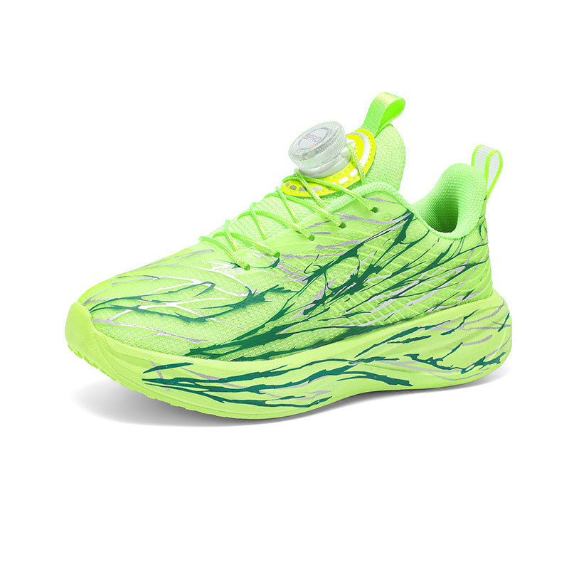 New children's casual running shoes, soft and comfortable mesh shoes, anti-slip and wear-resistant professional running shoes for boys