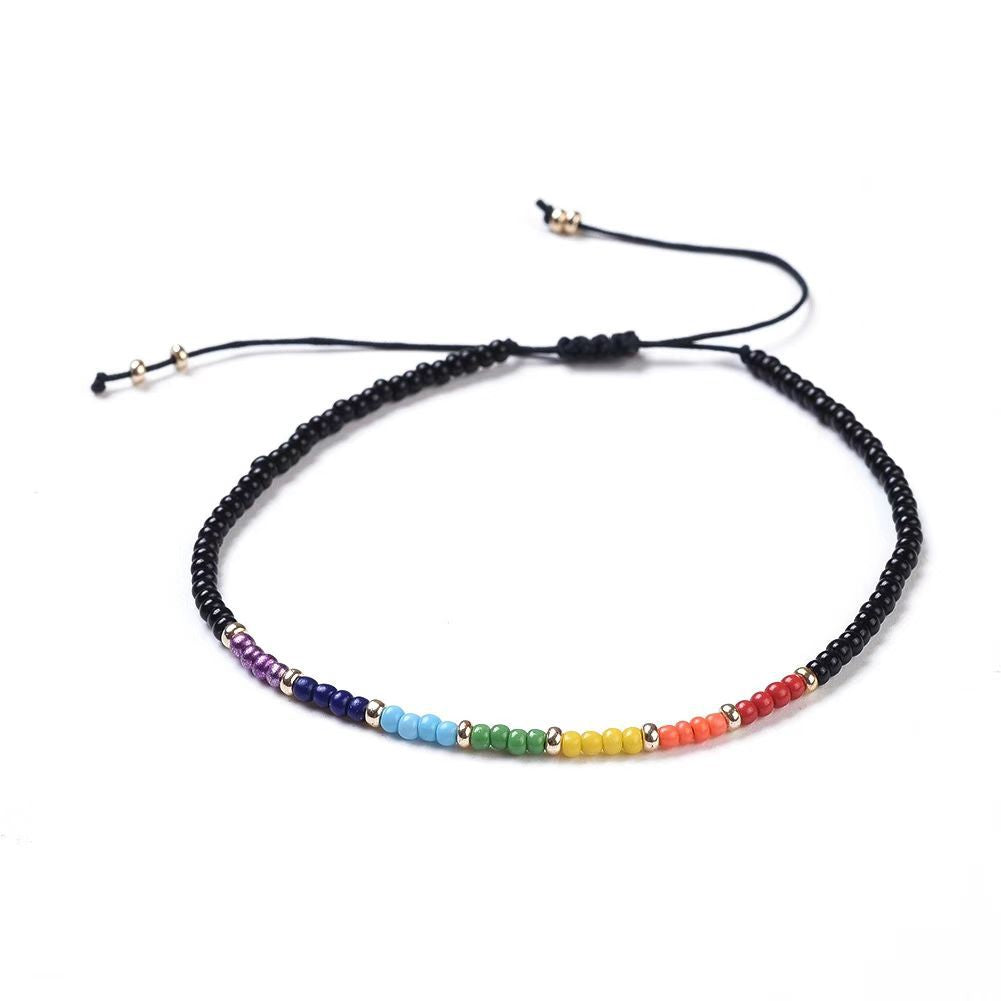 AliExpress8mm Volcanic Lava Stone Bracelet Natural Emperor Stone Couple Fashion Bracelet Factory Direct Sale