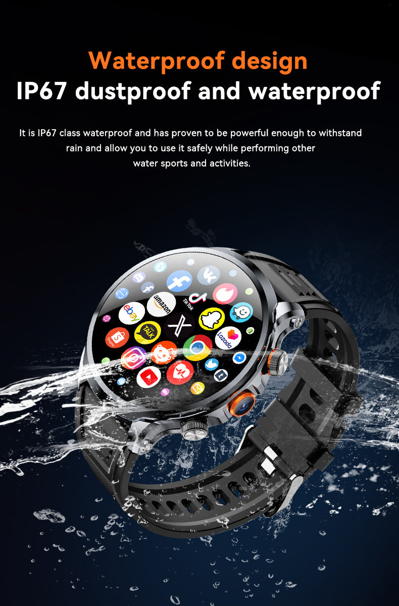 H18Smart Watch5G SIM Card Global Comm Google Store APP Download the Right Camera Video Call Independently