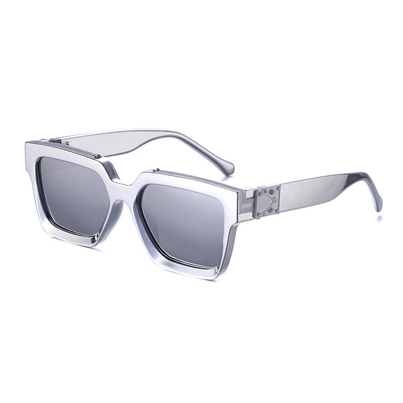 86229Small Frame Sunglasses for Women, European and American Style, Small Size, 0k Rich Man Same Style Sunglasses for Men, Trendy sunglasses