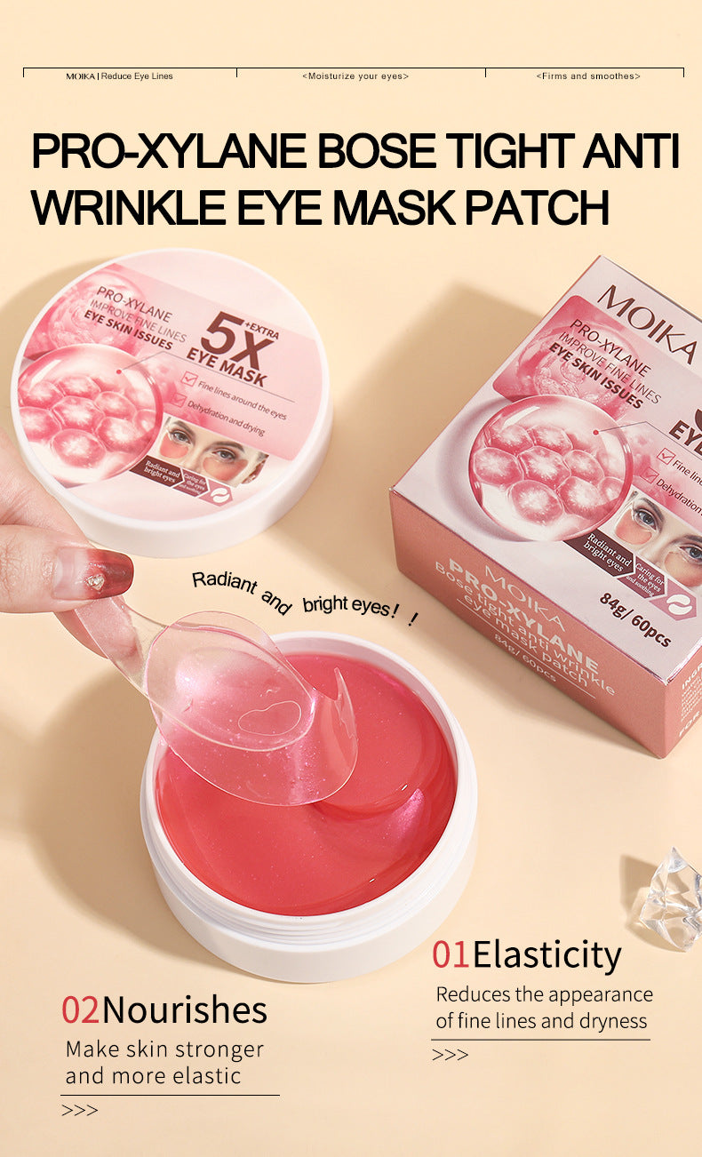 MOIKA Full Seaweed Fine Line Reducing Eye Mask Wholesale Eye Care Export Firming Boswellic Acid Anti-Wrinkle