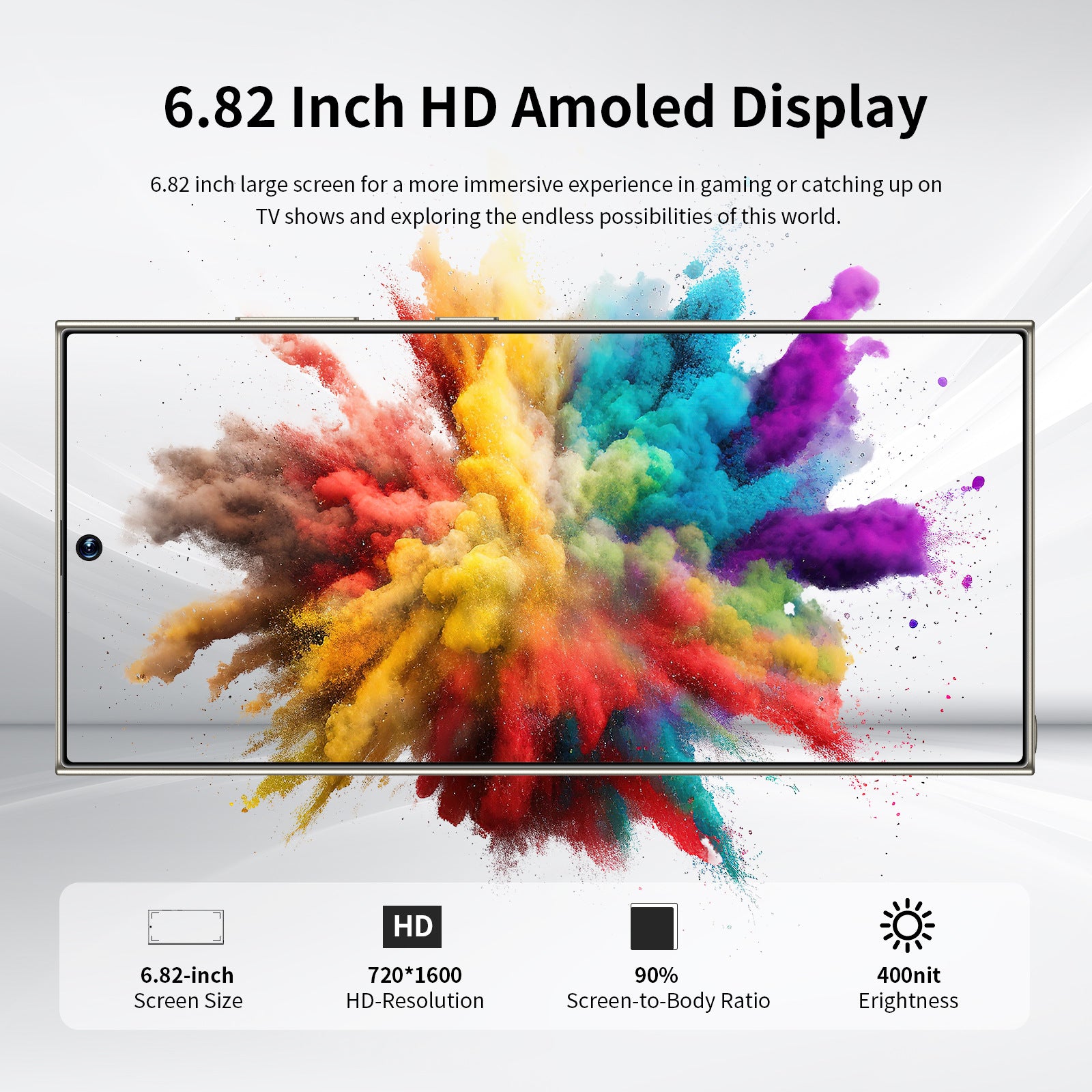 New model exclusive S25 Ultra Intelligence5G Large Screen Mobile Phone4+128Source Factory Direct Sales