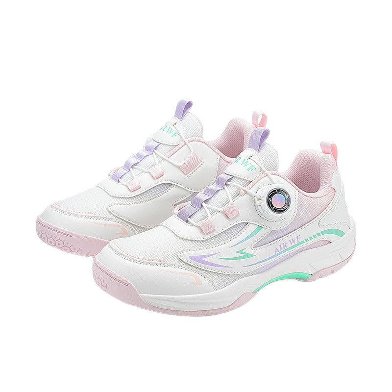Children's Badminton Shoes New Table Tennis Breathable Soft Sole Lightweight Non-Slip Professional Competition Training Boys' Sports Shoes