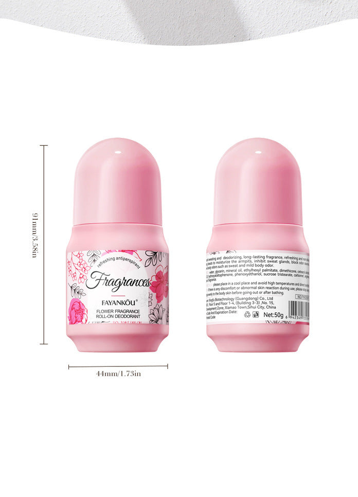 Antiperspirant50g FAYANKOU Deodorant with Long-lasting Fragrance, Refreshing Antiperspirant Roll-on,  Wholesale