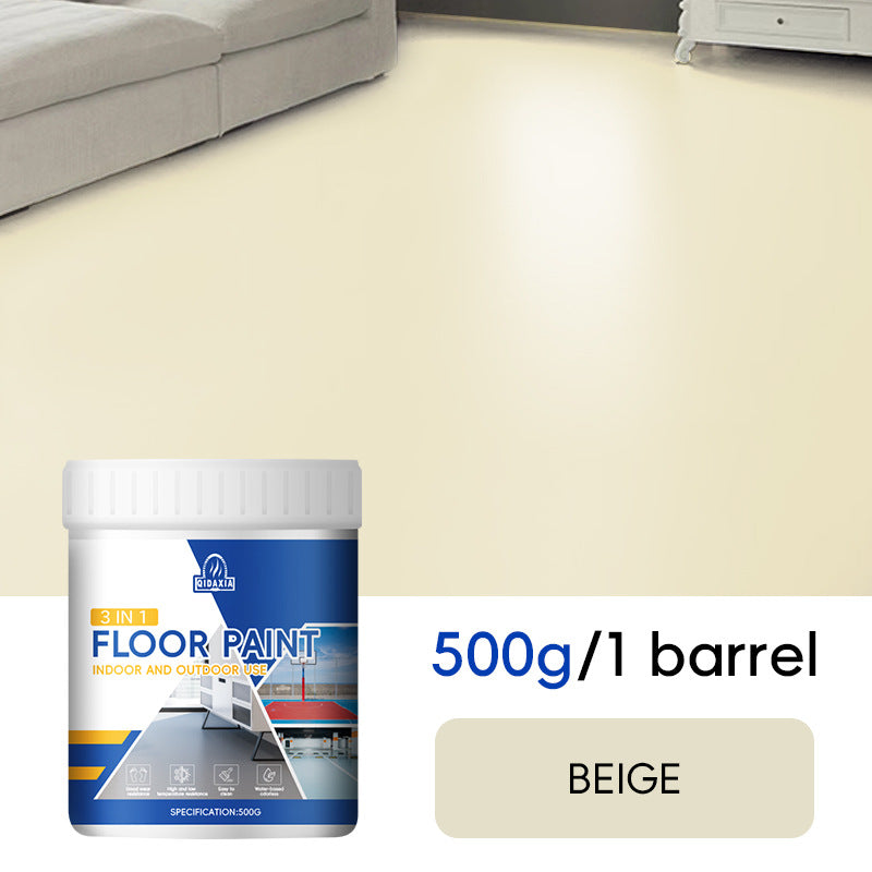 Home Floor Paint Three-in-One Epoxy Floor Paint Cement Floor Water-Based High Solid Wear-Resistant Resin Southeast Asia Environmental Protection
