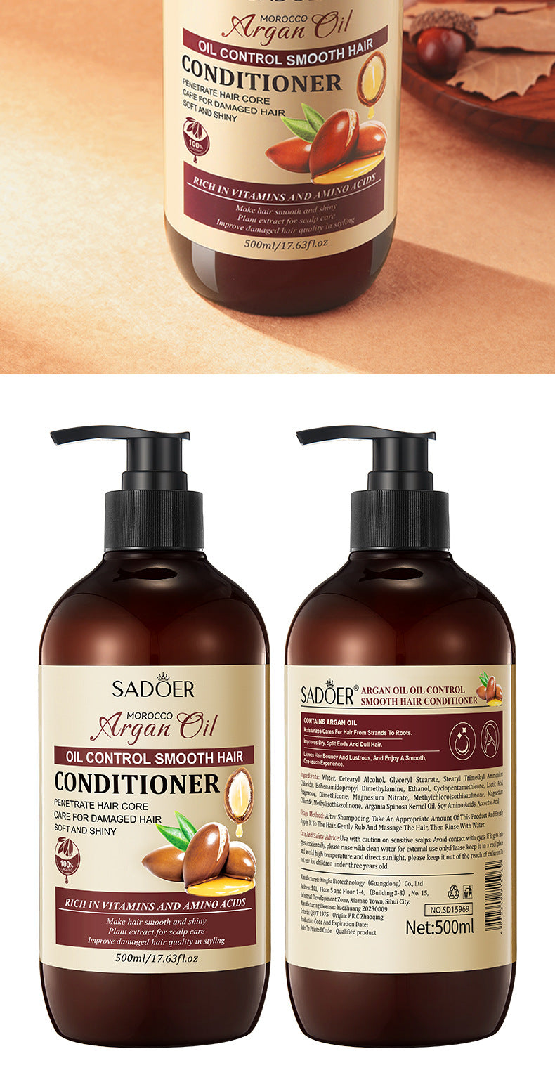 Nut Oil Shampoo SADOER Clean, fluffy, refreshing, moisturizing hair conditioner  wholesale