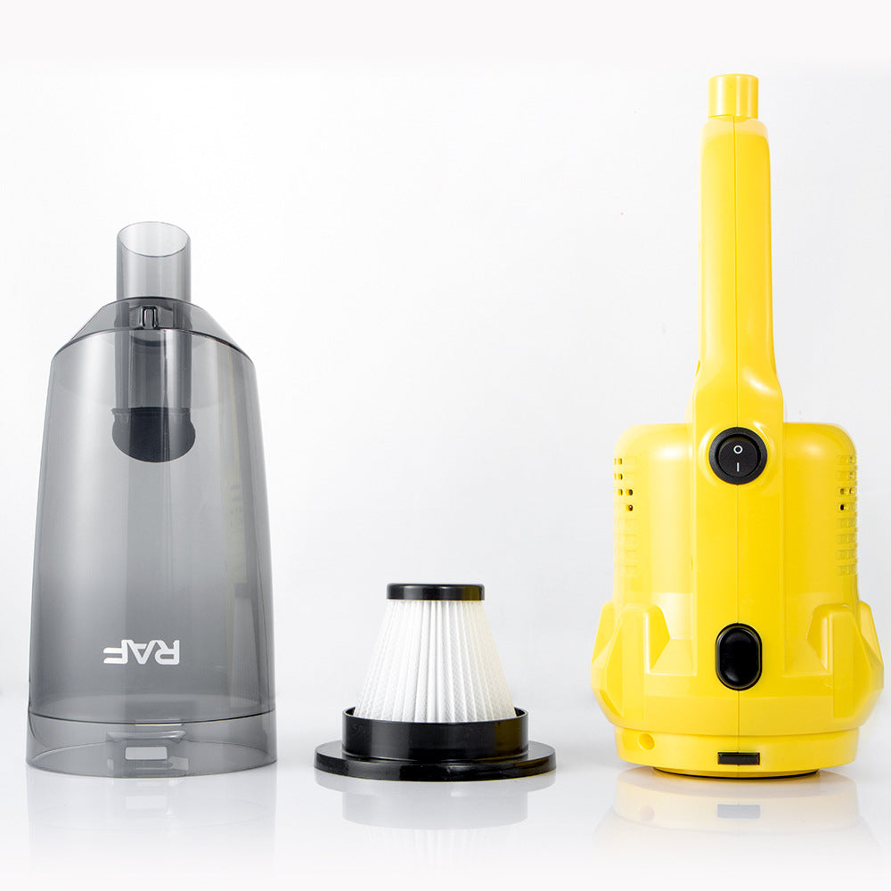 RAF EU Standard Portable Car Vacuum Cleaner with High Suction Power, Corded Handheld Vacuum for Home Use
