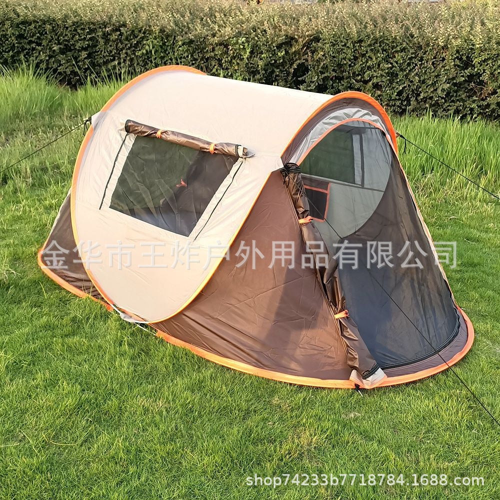 Automatic Hand Throw Quick Open Tent Indoor Children's Tent Camping Windproof Rainproof Sunproof Tent