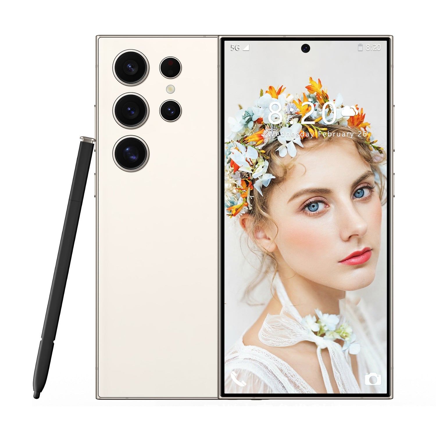 S23 Ultra Popular4+64G 6.8Inch Full HD Screen5G All-in-One New Smartphone
