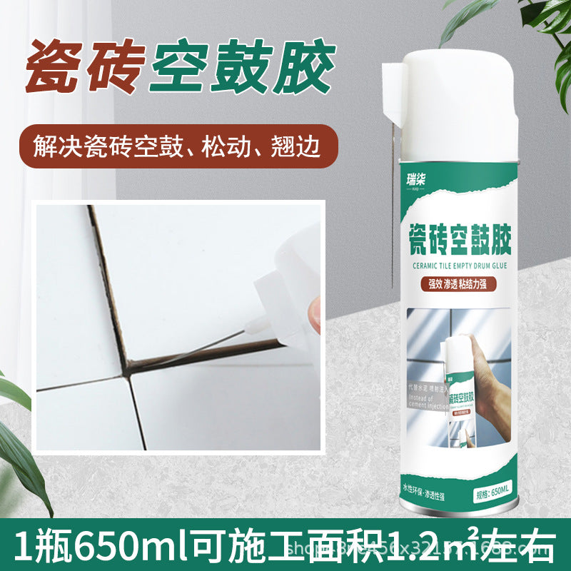 Manufacturer Tile Grout Adhesive Odorless Strong Wall Tile Bonding Agent Penetrating Floor Tile Quick-Drying Injection Grout Customization