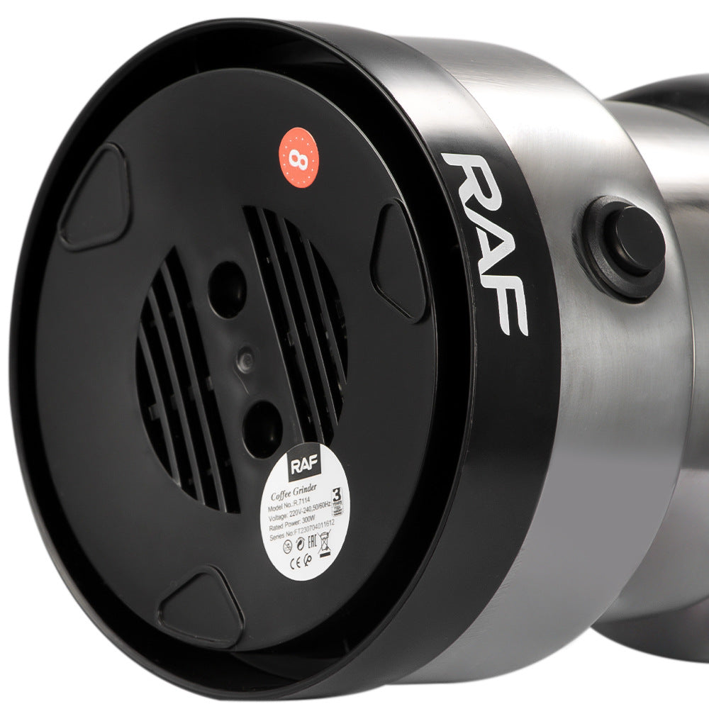 RAF Electric Bean Grinder Dry Grinder Lightweight Household Grinding Cup Portable Coffee Bean Grinder R.7114