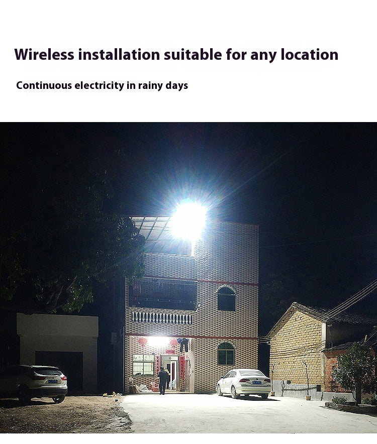 IP67 Waterproof 100W/200W/300W Smart Auto-Darkening ABS Split Solar Floodlight Outdoor Lighting