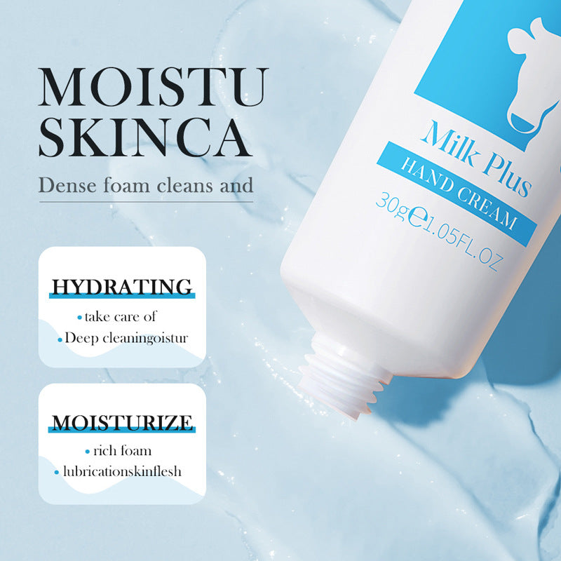 Milk Hand Cream SADOER Beirun Refreshing Hydrating Moisturizing Hand Cream Cross-Border Wholesale