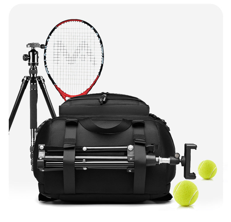 OZUKO Travel Backpack Men's Large Capacity Waterproof Outdoor Mountaineering Computer Backpack Camouflage Commuting School Bag