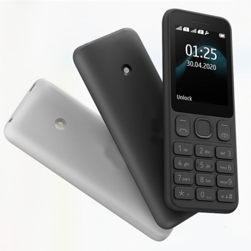Straight button elderly phone125Quad-band non-smartphone GSM Dual Card2G Elderly Student Device