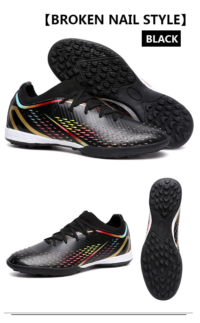New Style Spike Soccer Shoes for Men, Students, Adults, Grass Training Long Spike Non-Slip Professional Competition Football Shoes