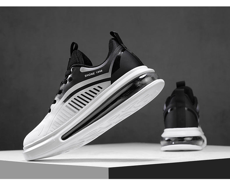 plus Size Spring New Comfortable Sports Shoes Casual Running Shoes Cushioned Lightweight Breathable Shock Absorption Trendy Shoes