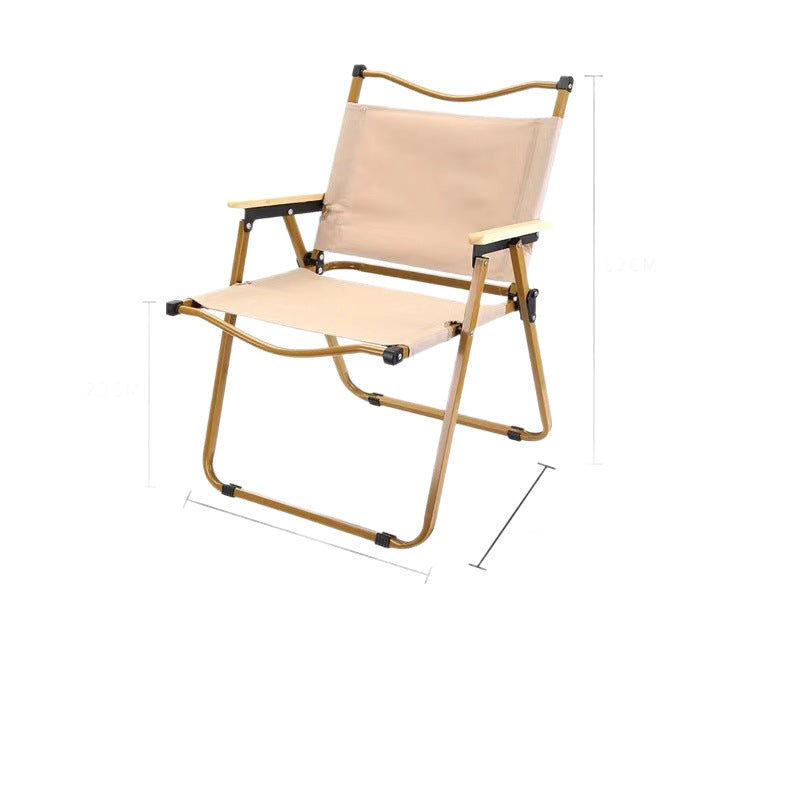 Wholesale Outdoor Folding Chair Aluminum Alloy Portable Kermit Chair Camping Chair Lightweight Folding Stool