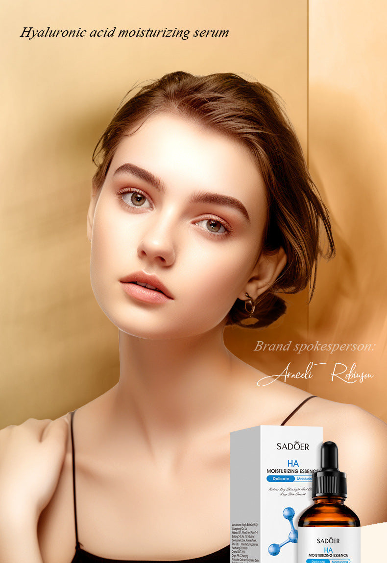 Essence Serum SADOER Hyaluronic Acid Arbutin Moisturizing and Hydrating30ml  Foreign Trade Live Wholesale