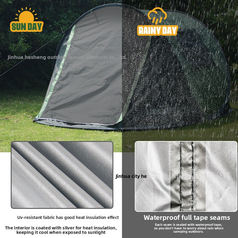 Tent Fully Automatic Folding Quick Open Sunshade Park Children Play Sand Camping Outdoor Portable Rainproof Sunproof