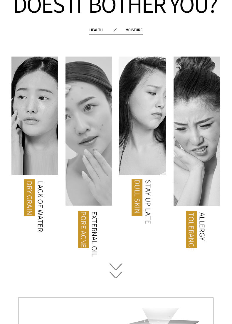 Rice Essence Serum15ml BIOAOUA Hyaluronic acid hydrating skincare products  foreign trade live wholesale