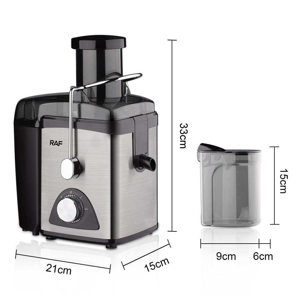 RAF European Standard Juicer Multi-Functional Fresh Squeeze Electric Orange Juicer Household Original Juice Machine Automatic Juice Maker