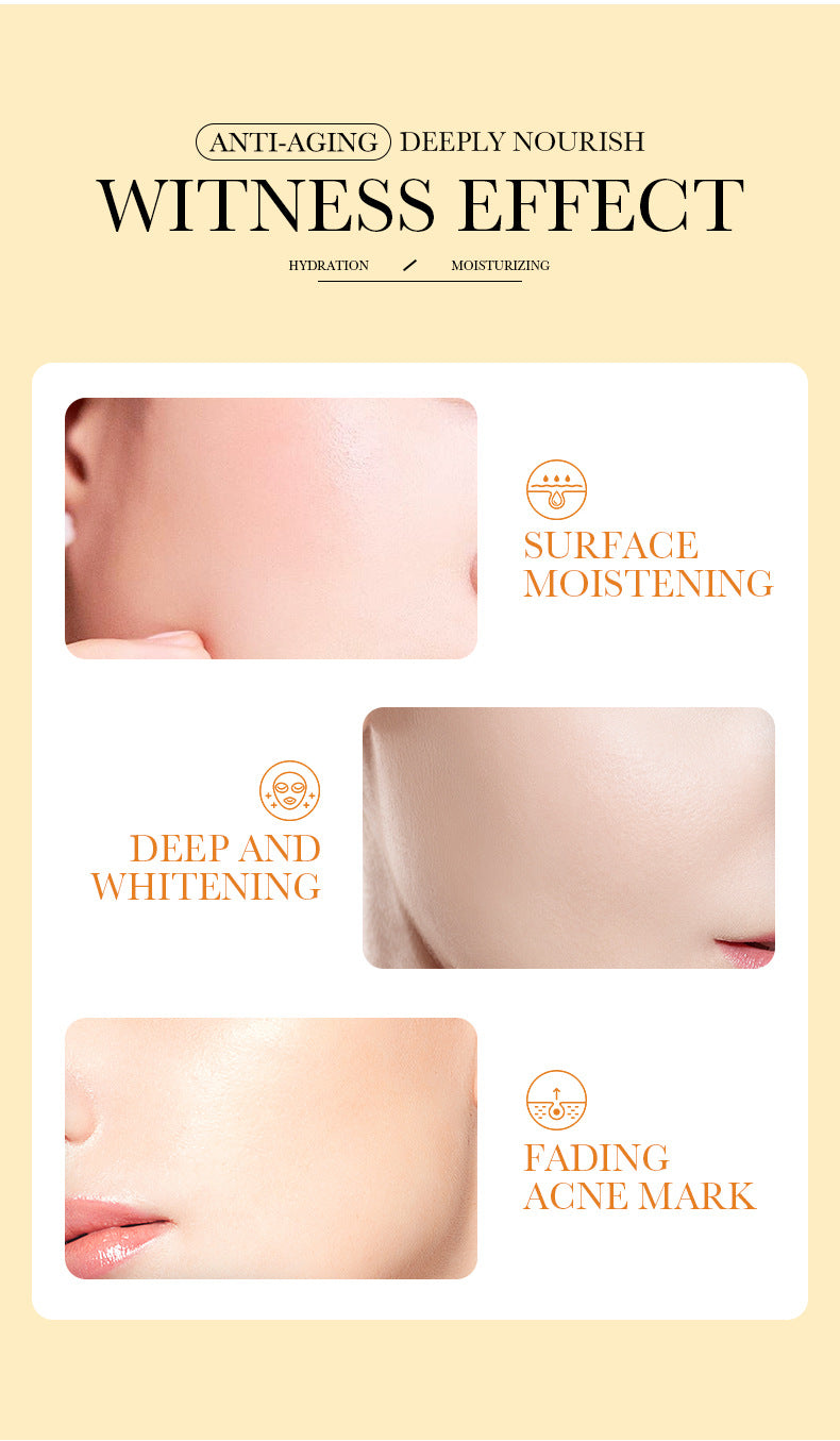 Mask30gBIOAOUA Honey Hydrating Pearl Moisturizing Rose Snail Moisturizing  Foreign Trade Wholesale
