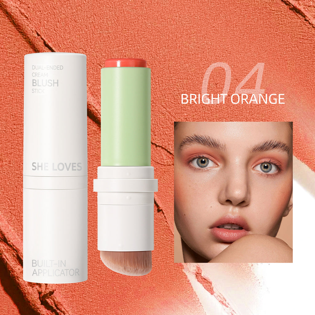New Product sheloves Blush Stick Long-lasting Natural Color Cream Rouge Low Saturation Expanding Color Makeup