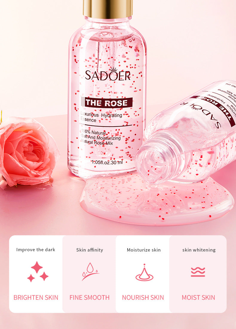 Plant Essence Serum SADOER Aloe Vera Rose Chamomile Hydrating Moisturizing  Foreign Trade Wholesale