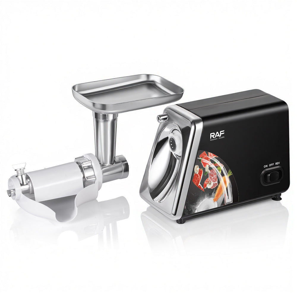 RAF European Standard Household Electric Vegetable Chopper Meat Grinder Small Multifunctional Enema Machine Small R.3383
