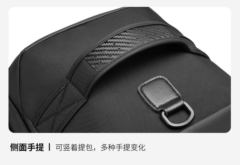 OZUKO Travel Bag Fitness Handbag Large Capacity Dry Wet Separation Can Be Inserted Into The Trolley Short Distance Business Trip Sports Men's Bag